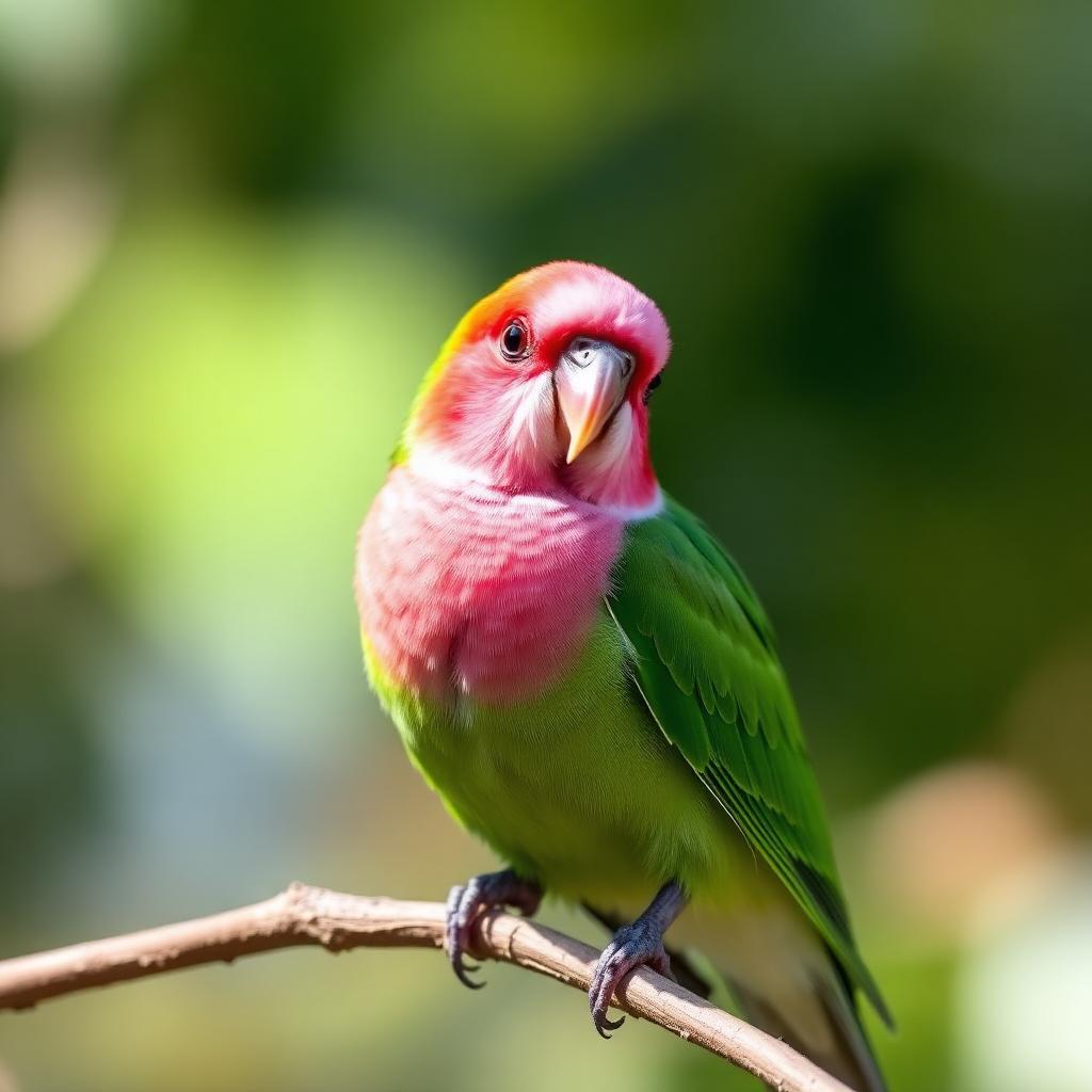 Roodwang Agapornis