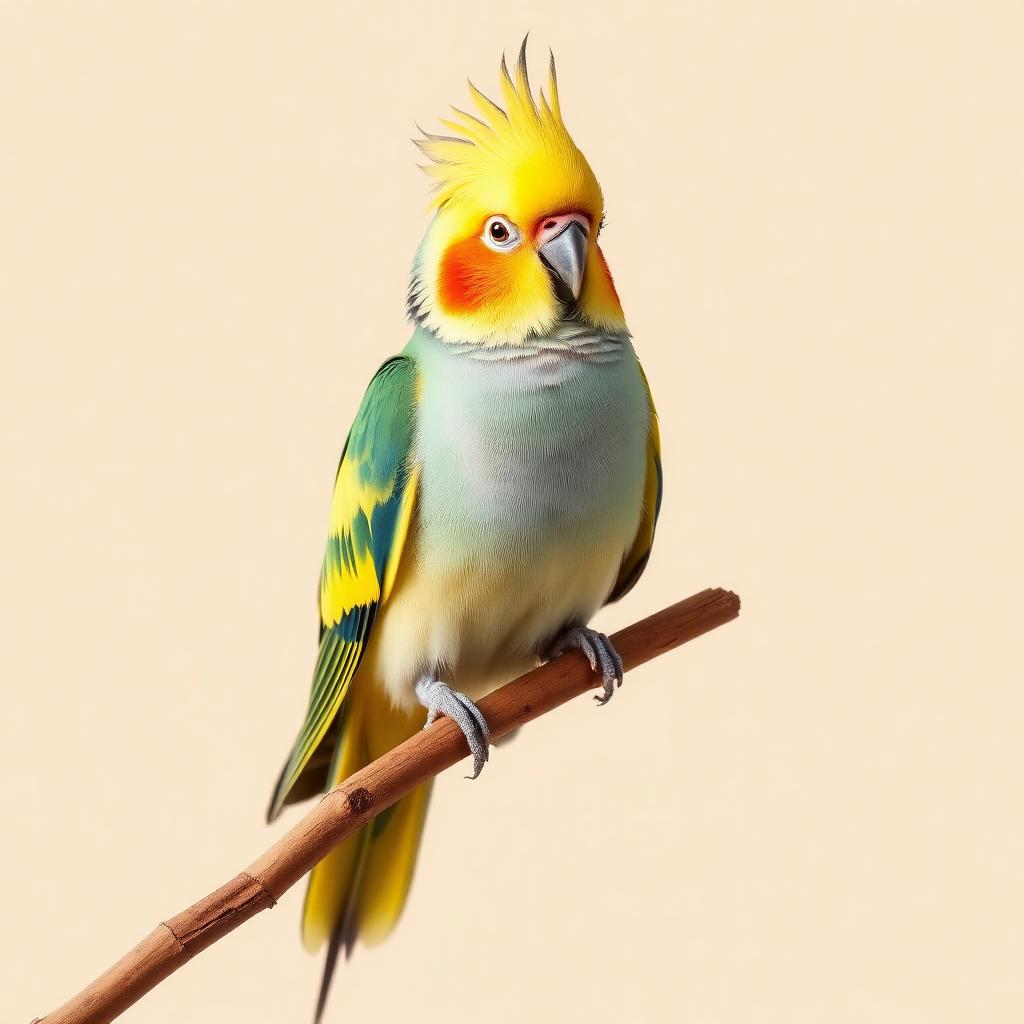 Valkparkiet (Cockatiel)