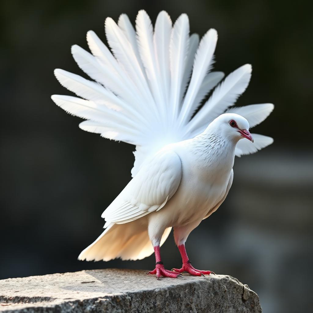 Pauwstaartduif